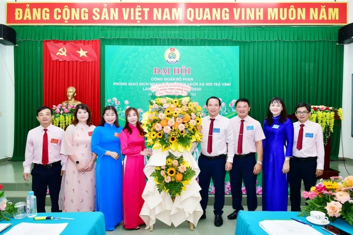 Đại hội Công đoàn bộ phận Phòng Giao dịch Ngân hàng Chính sách xã hội Trà Vinh lần thứ I
