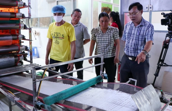 Nghiệm thu 2 đề án hỗ trợ ứng dụng máy móc thiết bị tiên tiến