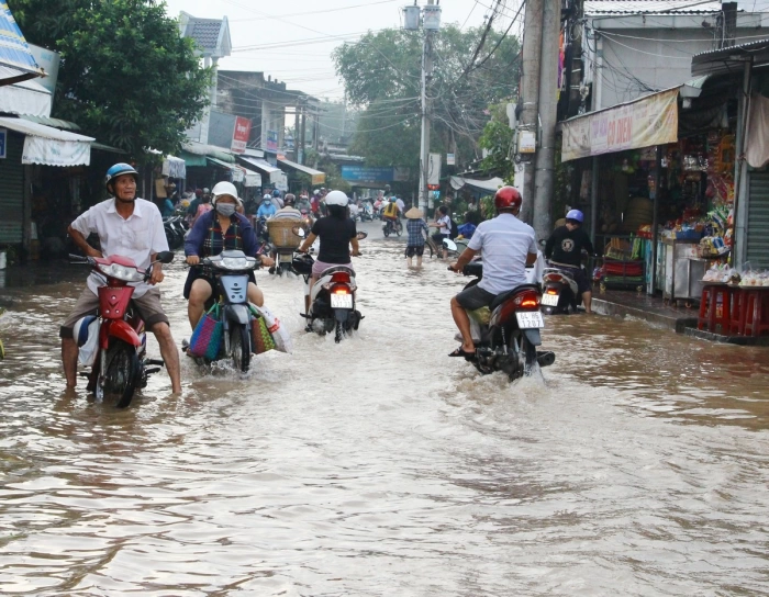 Khả năng gây ngập ngày 22-25/11 từ 5-60cm