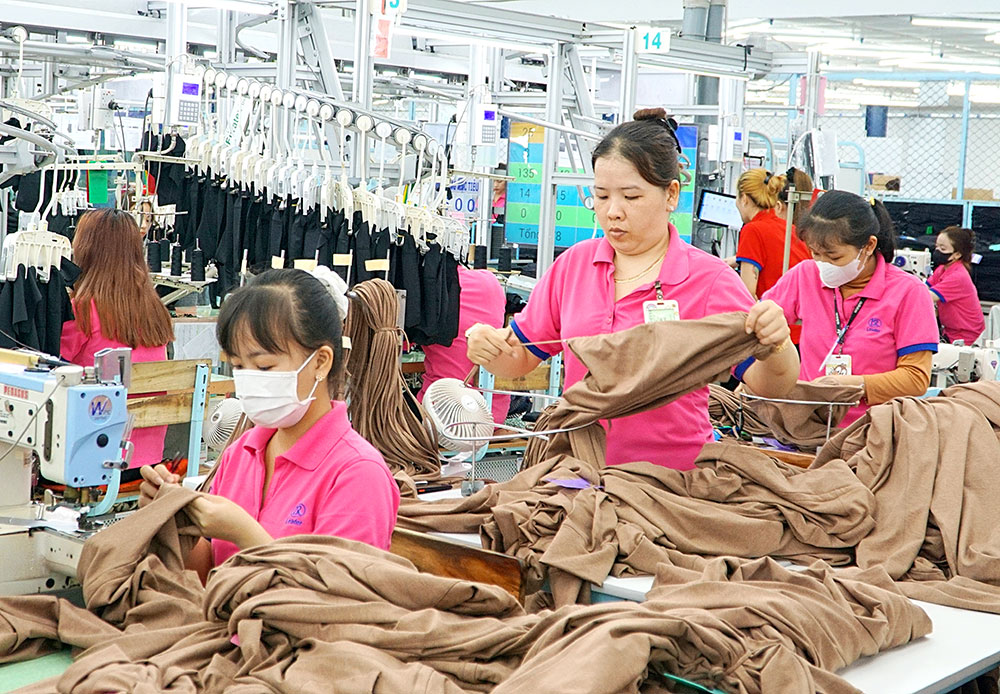 Tỉnh ưu tiên phát triển công nghiệp hỗ trợ với các nhóm ngành chủ lực là dệt may.