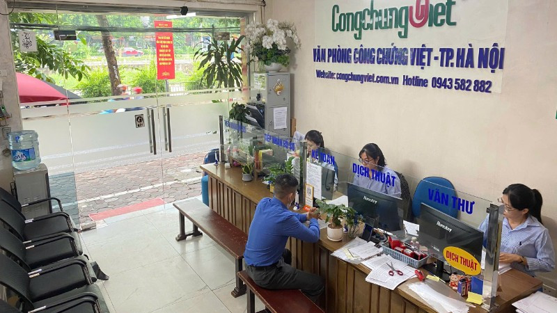 Các văn phòng công chứng đang phát triển mạnh tại nhiều địa phương trên cả nước.