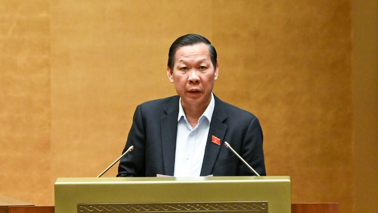 Chủ nhiệm Ủy ban Kinh tế và Tài chính Phan Văn Mãi. (Ảnh: DUY LINH)