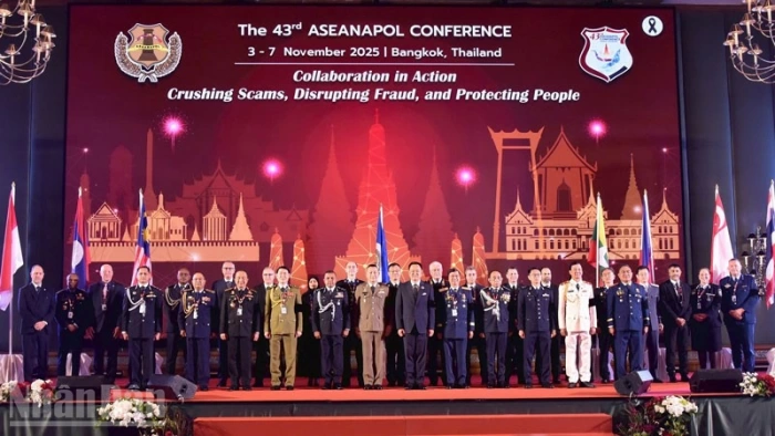 Khai mạc Hội nghị Tư lệnh Cảnh sát các nước ASEAN lần thứ 43