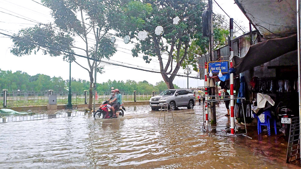 Nước ngập nội đồng, khu vực ven sông khiến môi trường đất và nước ô nhiễm thuận lợi để xoắn khuẩn Leptospira xâm nhập.