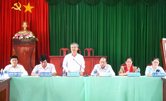 Xã An Ngãi Trung đạt 19/19 tiêu chí nông thôn mới nâng cao