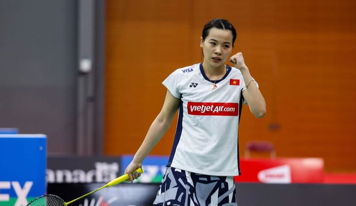 Thùy Linh tiến vào chung kết Hàn Quốc Masters - Ảnh: BWF