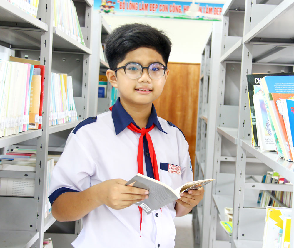 Đại sứ Văn hóa đọc tiêu biểu toàn quốc Trần Đình Khôi.