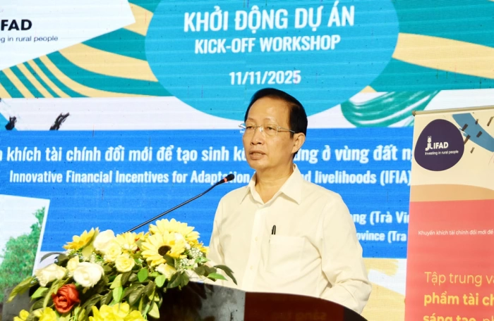 Khởi động dự án “Khuyến khích tài chính đổi mới để tạo sinh kế thích ứng ở vùng đất ngập nước”