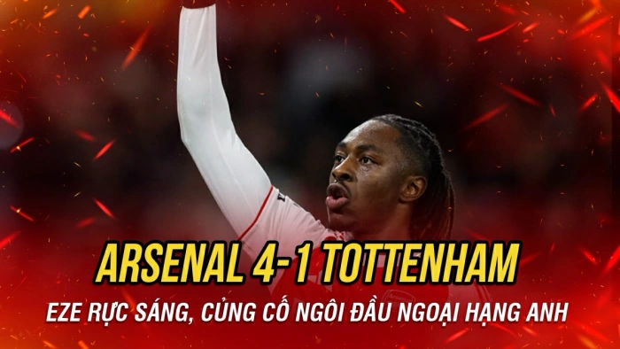 Kết quả Ngoại hạng Anh hôm nay 24/11: Eze lập hat-trick, Arsenal thắng dễ
