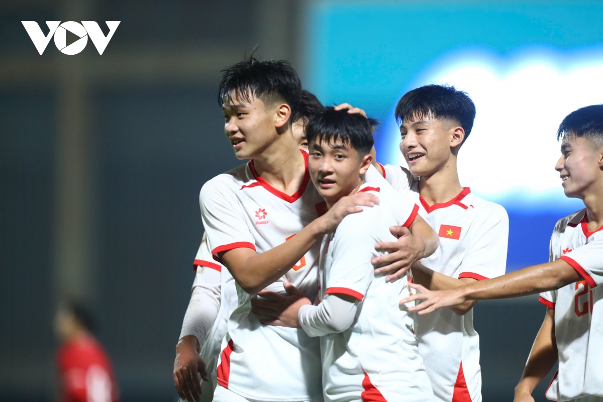 U17 Việt Nam vs U17 Quần đảo Bắc Mariana: 3 điểm và cày hiệu số để cạnh tranh ngôi đầu bảng cùng tấm vé vào VCK U17 châu Á 2026 với U17 Malaysia (Ảnh: Như Đạt)
