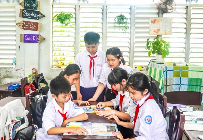 Điển hình trường học xanh- sạch- năng động