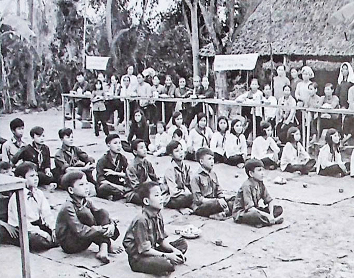 Lễ bế giảng năm học Trường Nội trú Lưu Văn Liệt (ảnh tư liệu).