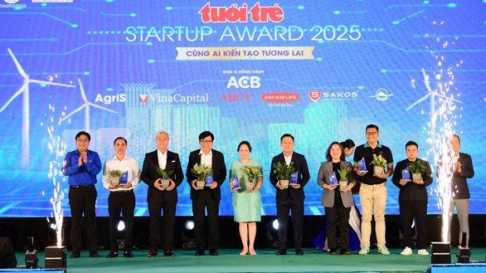 Vinh danh các gương mặt khởi nghiệp xuất sắc tại giải Tuổi Trẻ Startup Award 2025