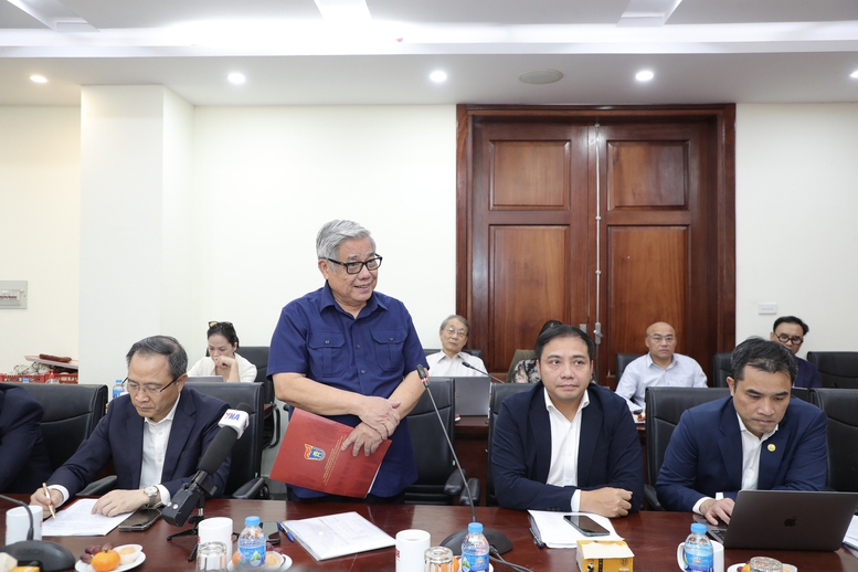 GS.TSKH Vũ Minh Giang cho rằng, văn hóa phải được nhìn nhận là tài nguyên vô tận và vô địch - Ảnh: VGP/Thu Trang