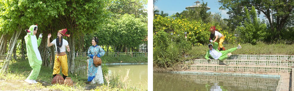 Tiểu phẩm vui nhộn.