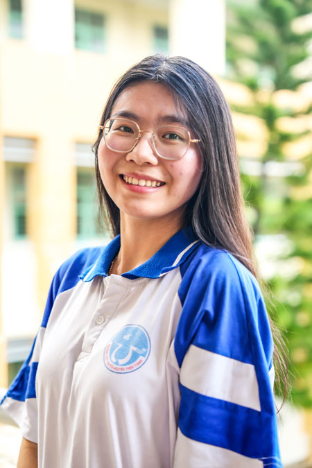 Trần Ngọc Trâm Anh- học sinh giỏi quốc gia môn Sinh học

