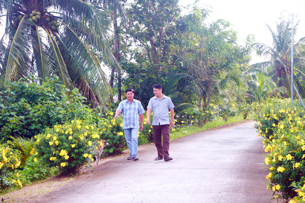 Đảng bộ xã Tân Long Hội tập trung cụ thể hóa nghị quyết bằng hành động thiết thực.

