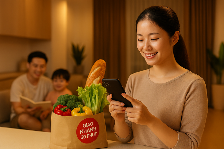 Người Việt quen với việc đặt đồ tươi sống bằng một cú chạm

