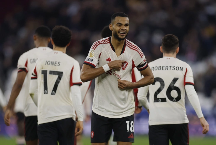 Gakpo tỏa sáng với 1 bàn thắng, 1 kiến tạo trước West Ham - Ảnh: REUTERS

