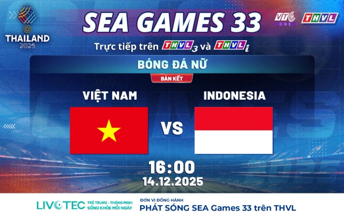 Trực tiếp bóng đá nữ Việt Nam vs Indonesia