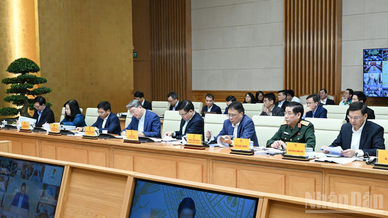 Các đại biểu tham dự hội nghị. (Ảnh: TRẦN HẢI)