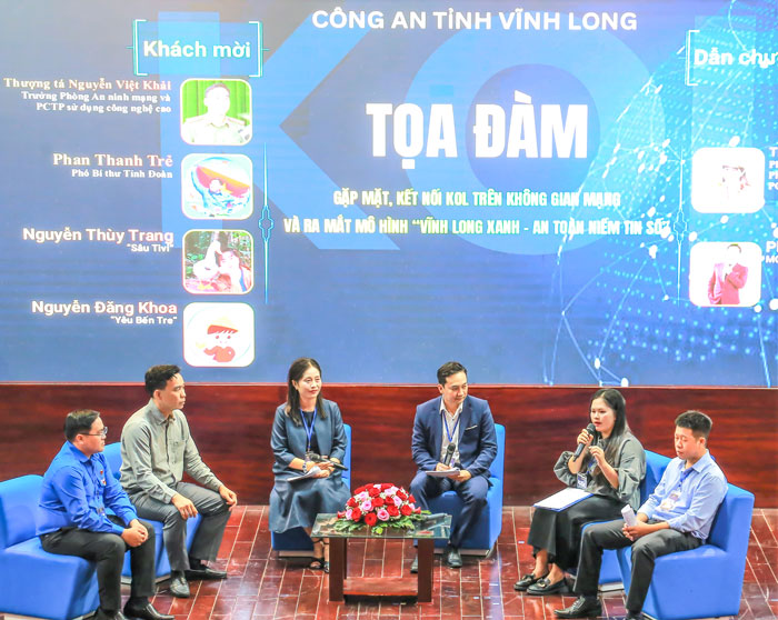 Tọa đàm chia sẻ kinh nghiệm, cách làm hay và định hướng sáng tạo nội dung tích cực trên mạng xã hội.
