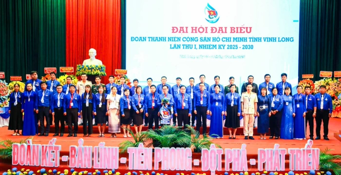 Đại hội Đại biểu Đoàn TNCS Hồ Chí Minh tỉnh Vĩnh Long lần thứ I, nhiệm kỳ 2025-2030 thành công tốt đẹp