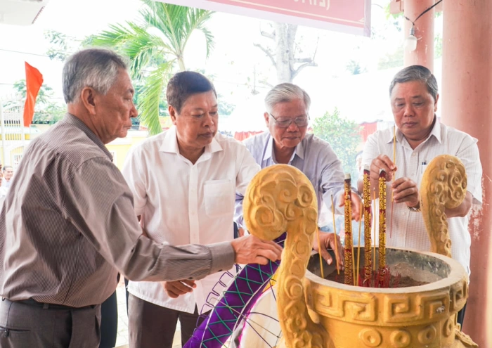 An Hiệp kỷ niệm 158 năm ngày mất Đốc binh Phan Ngọc Tòng