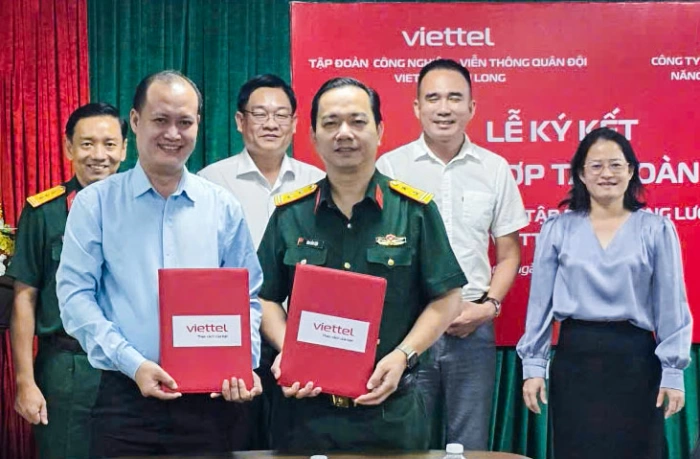 Việt Sin Energy Group và Viettel Vĩnh Long ký kết hợp tác chiến lược, đẩy mạnh phát triển năng lượng tái tạo