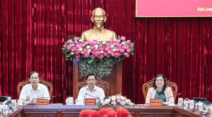 Thường trực Tỉnh ủy nghe báo cáo về điều chỉnh quy hoạch tỉnh Vĩnh Long thời kỳ 2021-2030, tầm nhìn đến năm 2050