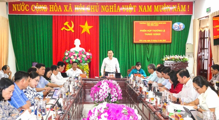 Thường trực HĐND tỉnh tổ chức phiên họp thường lệ tháng 12/2025