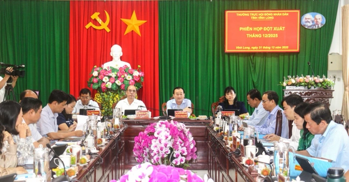 Thường trực HĐND tỉnh tổ chức phiên họp đột xuất tháng 12