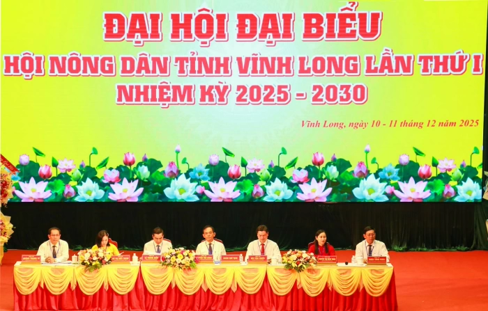 Long trọng tổ chức Đại hội đại biểu Hội Nông dân tỉnh Vĩnh Long lần thứ I