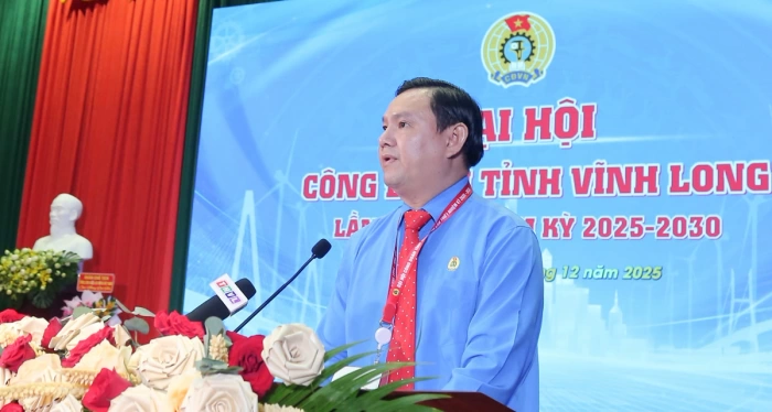Đồng chí Nguyễn Phúc Linh được chỉ định Chủ tịch Liên đoàn Lao động tỉnh Vĩnh Long nhiệm kỳ 2025-2030