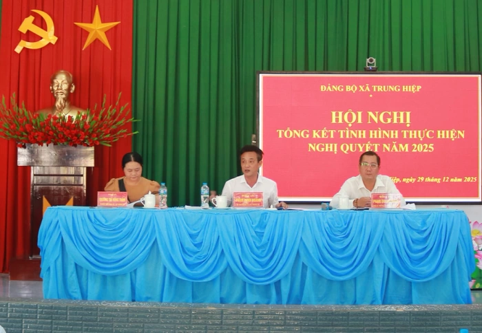 Trung Hiệp thực hiện đạt và vượt 13/13 chỉ tiêu chủ yếu