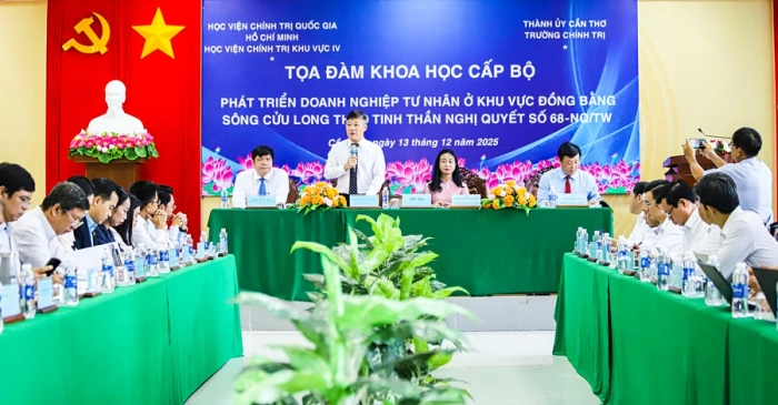 Phát triển doanh nghiệp tư nhân ĐBSCL theo tinh thần Nghị quyết 68-NQ/TW