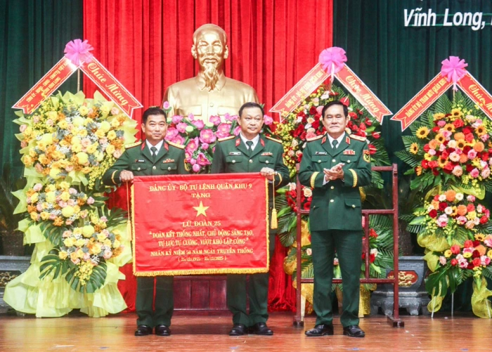 Lễ kỷ niệm 50 năm Ngày truyền thống Lữ đoàn Công binh 25