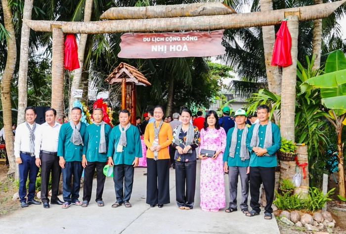 Ra mắt mô hình du lịch cộng đồng Nhị Hòa