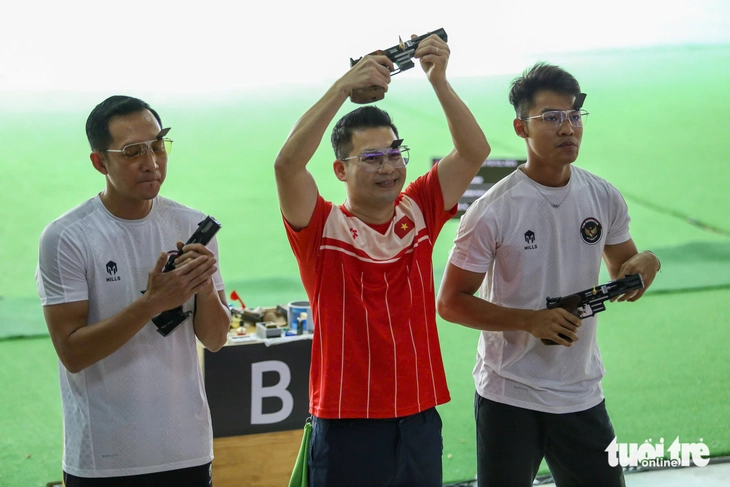 Hà Minh Thành cho rằng SEA Games 33 sẽ là động lực để anh quyết tâm gặt hái thêm thành công ở đấu trường châu lục - Ảnh: THANH ĐỊNH

