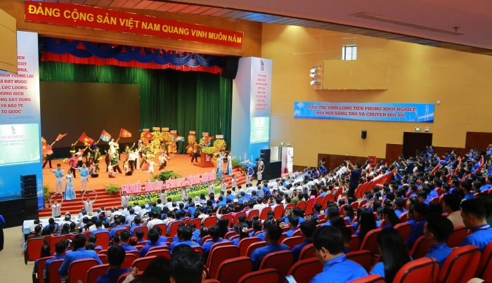 Hình ảnh nổi bật tại Đại hội Đại biểu Đoàn TNCS Hồ Chí Minh tỉnh Vĩnh Long lần thứ I