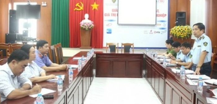 Tiêu hủy gần 20 tấn tài sản là tang vật vi phạm hành chính bị tịch thu