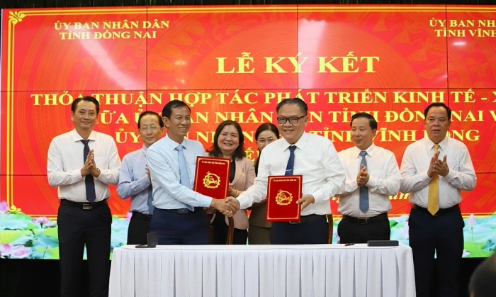 Vĩnh Long – Đồng Nai ký kết hợp tác phát triển kinh tế, xã hội