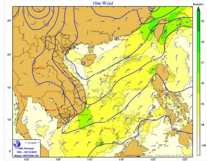 Dự báo thời tiết những ngày nghỉ Tết