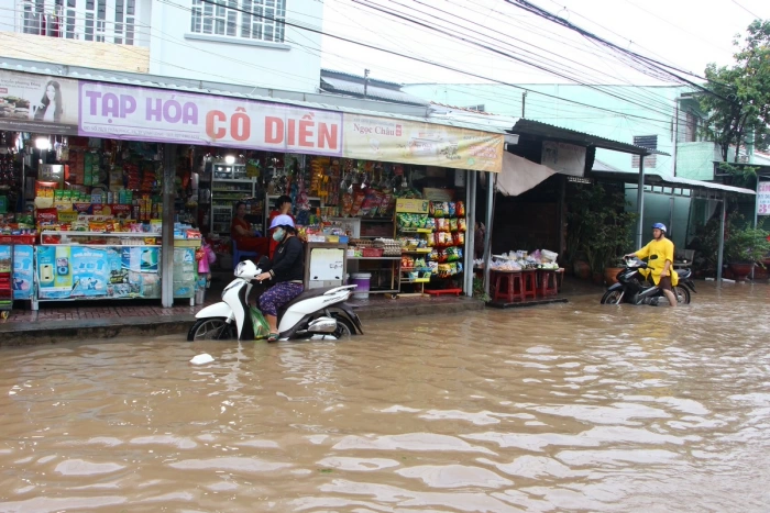 Từ ngày 6-8/12, khả năng triều cường gây ngập từ 20-70cm