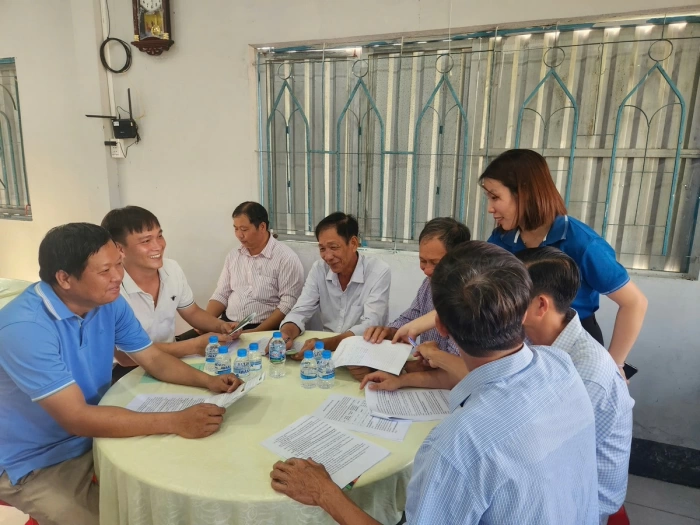 BHXH Vĩnh Long tuyên truyền chính sách BHXH tự nguyện cho nông dân