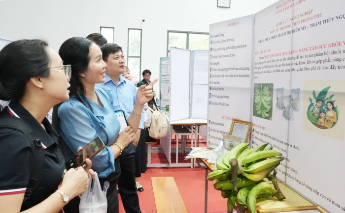 62 dự án vào chung kết cuộc thi “Học sinh với ý tưởng khởi nghiệp” năm 2025