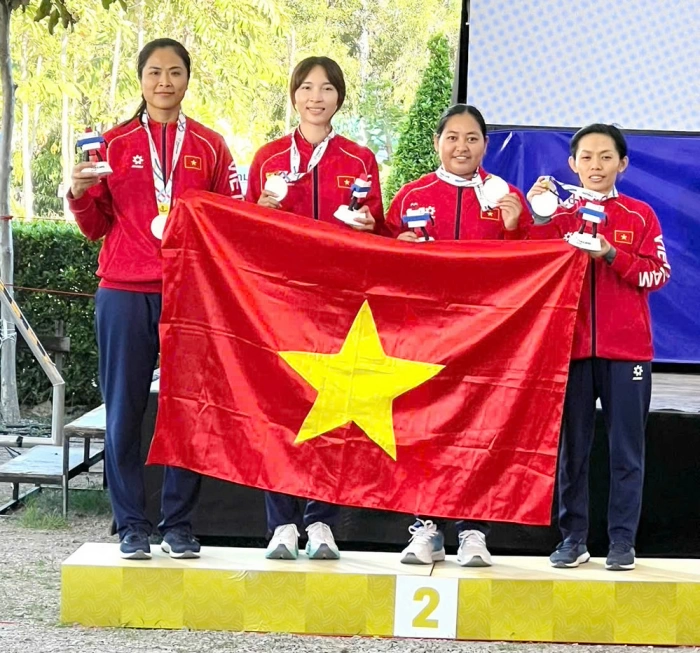 2 VĐV bi sắt Vĩnh Long đoạt HCB Sea Games 33