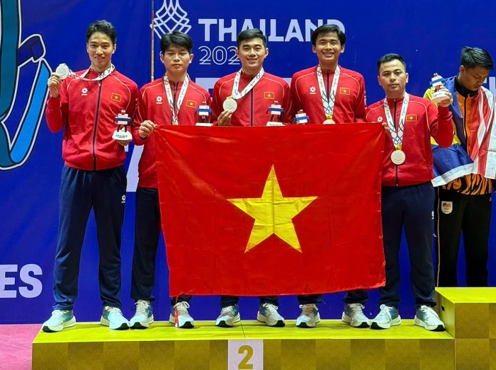 VĐV Vĩnh Long đóng góp 15 huy chương cho đoàn thể thao Việt Nam tại SEA Games 33