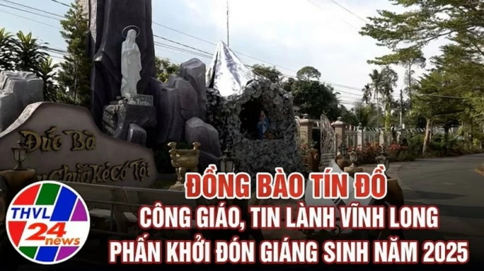 Đồng bào tín đồ Công giáo, Tin lành Vĩnh Long phấn khởi đón Giáng sinh năm 2025