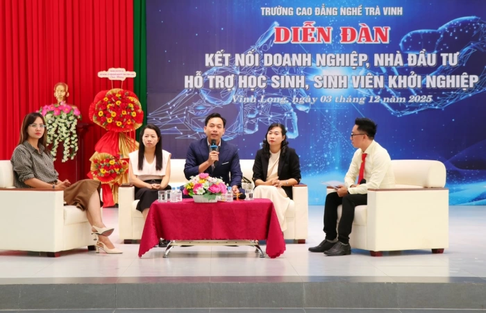 Diễn đàn kết nối doanh nghiệp, nhà đầu tư hỗ trợ học sinh, sinh viên khởi nghiệp